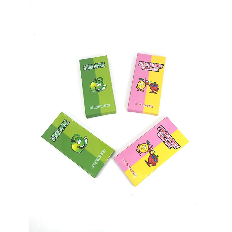 Custom chocol  box chocolate bar holographic effect paper box