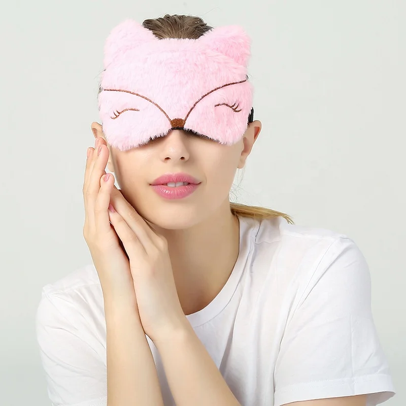 wholesale children cartoon custom printed sleeping eye mask for kids