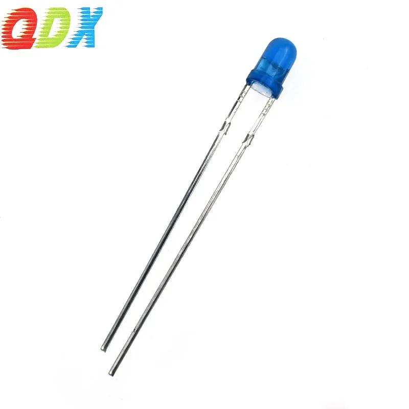 low power consumption led diode 3mm blue diffused super bright led diode  LED Encapsulation Series