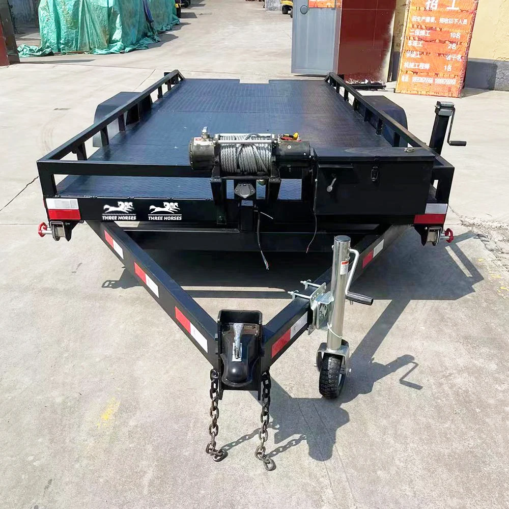Hot sale car hauler trailer car carrier trailer for small car