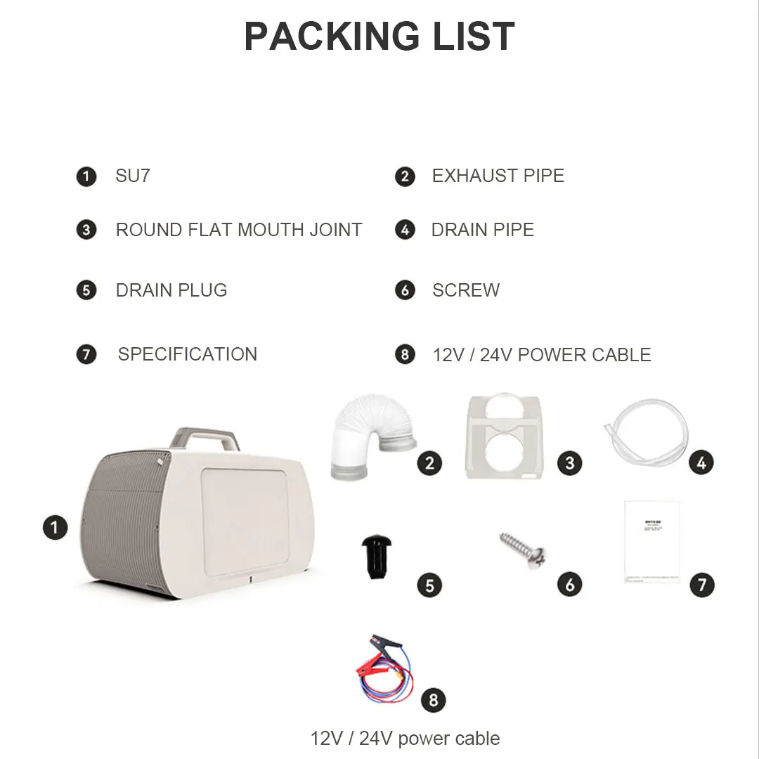 Small RV Tent 24V DC Mini Air Conditioner Heater 12 volt ac Mini 12V Portable Air Conditioner
