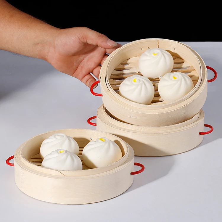 Strong And Resilient 100% Natural Bamboo 5 Inch To 12 Inch Bamboo Steamers For Sale