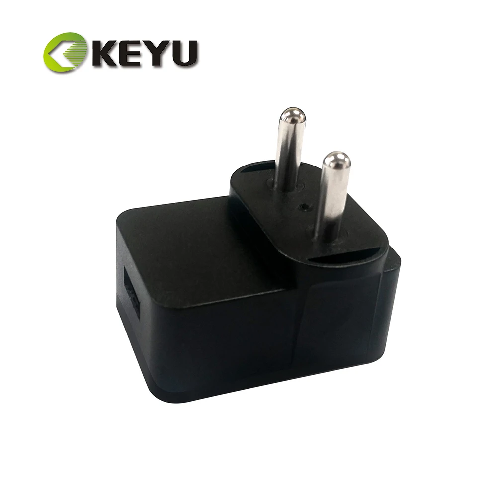  USB-зарядное устройство с индийским разъемом 5 В 1 А 1000 мА
