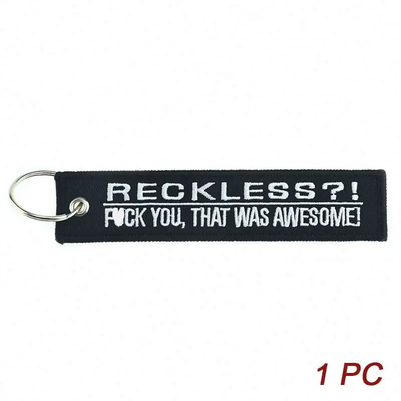 Airbus Airplane Pilo Kety Tag Jet Tag Remove Before Flight Fabric Custom Brand Name Logo Embroidery Keychain Strap