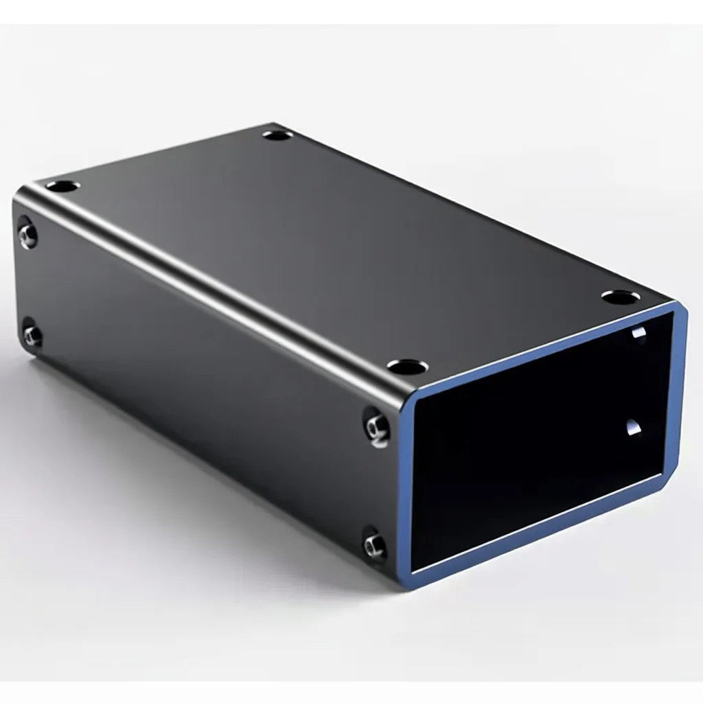 2026 Factory black computer case aluminum enclosure sheet metal