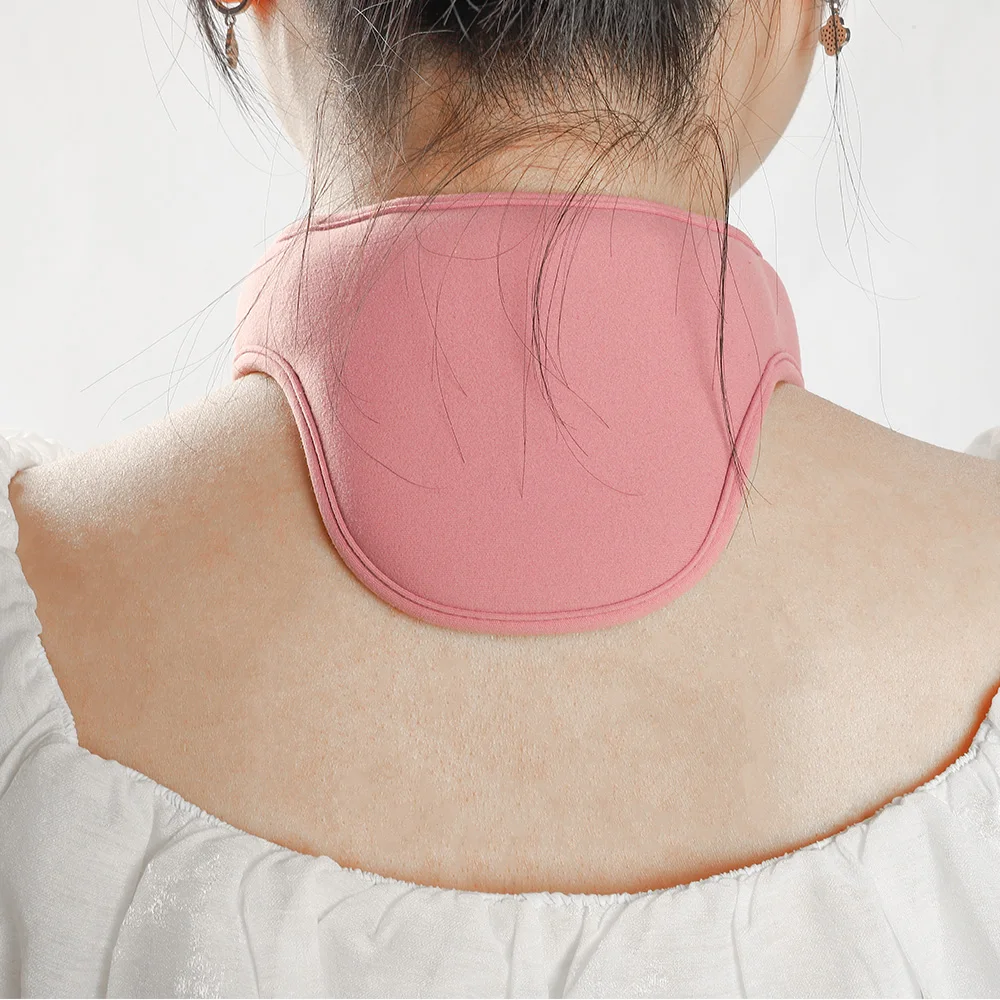 Electric Heating Massage Heat Shrink Bottle Neck Pad Therapy Wrap Magnetic Neck Strap Brace for Neck Pain Health Care