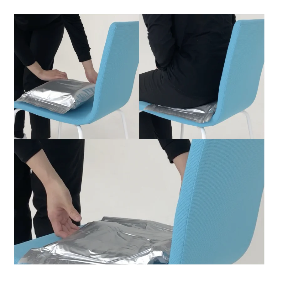 Foldable Compressed Compression Plastic PE Clothing Zipper Bag