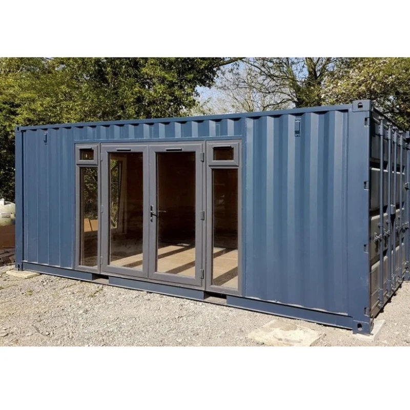Luxury 20ft Prefab Steel Container House with Comfortable Living Features for Office Hotel or Apartment