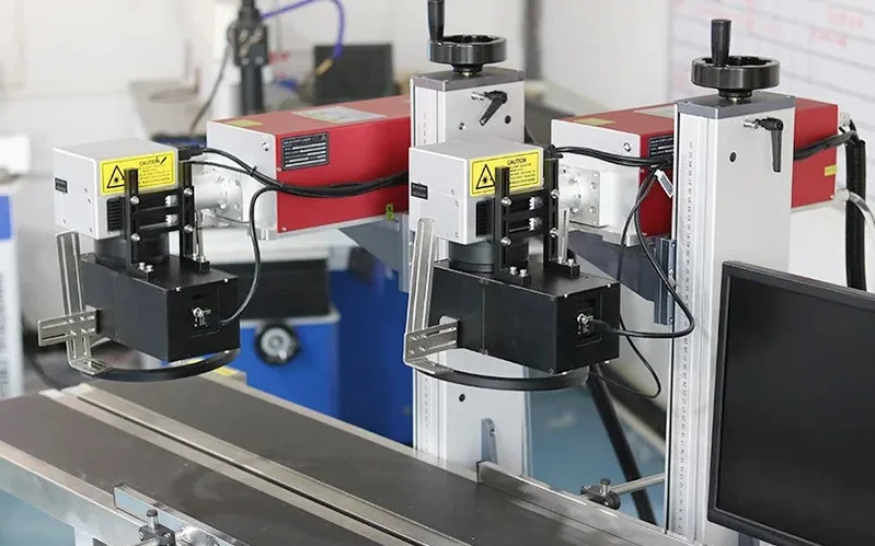 Automatic Vision UV Laser Marking Machine Hardware Drill Water Cup Bracelet Aluminum