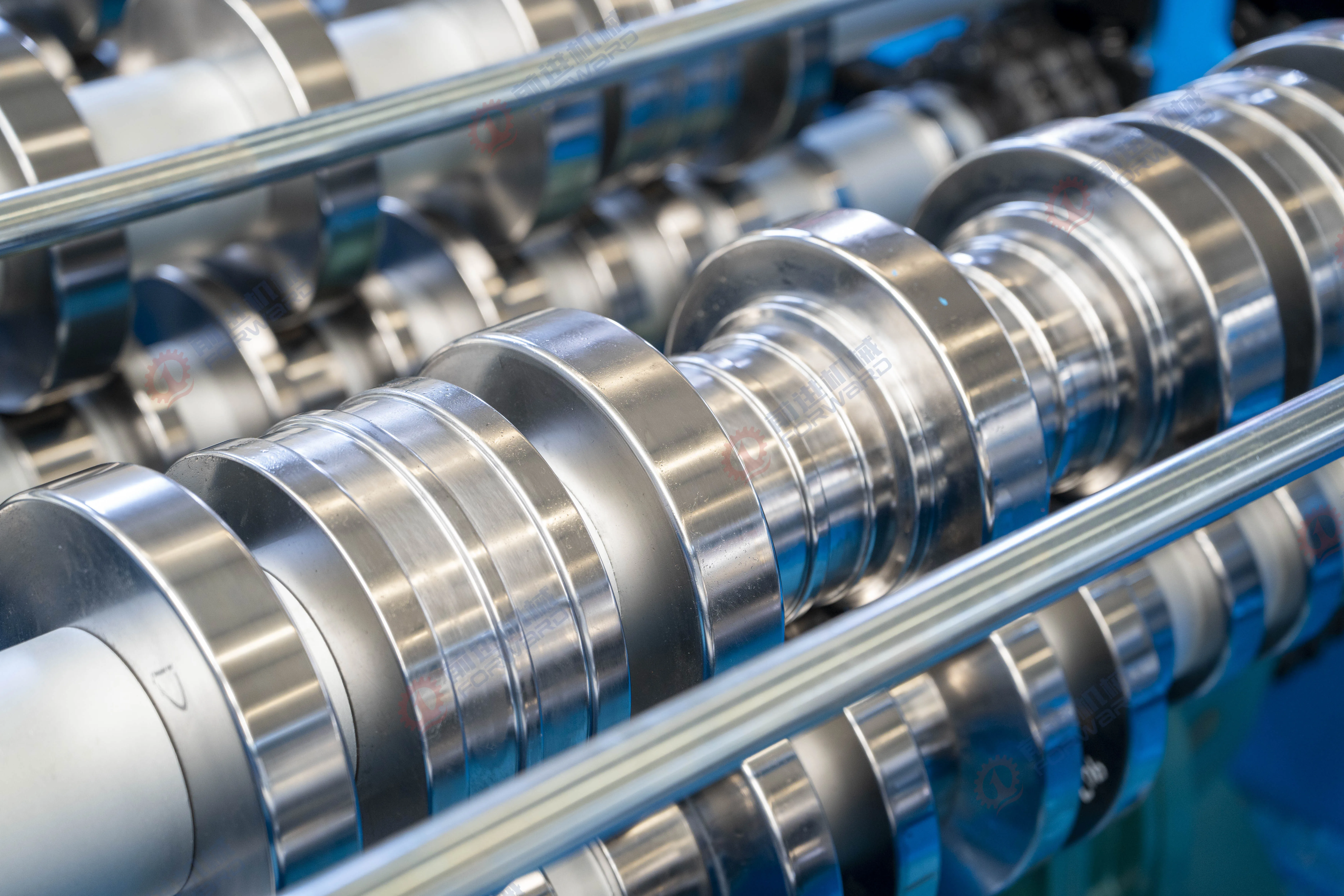 2023 FORWARD Practical Hot-Selling Floor Deck Roll Forming Machine New Metal Roof Tileforming Machine Motor Bearing Pump Gear