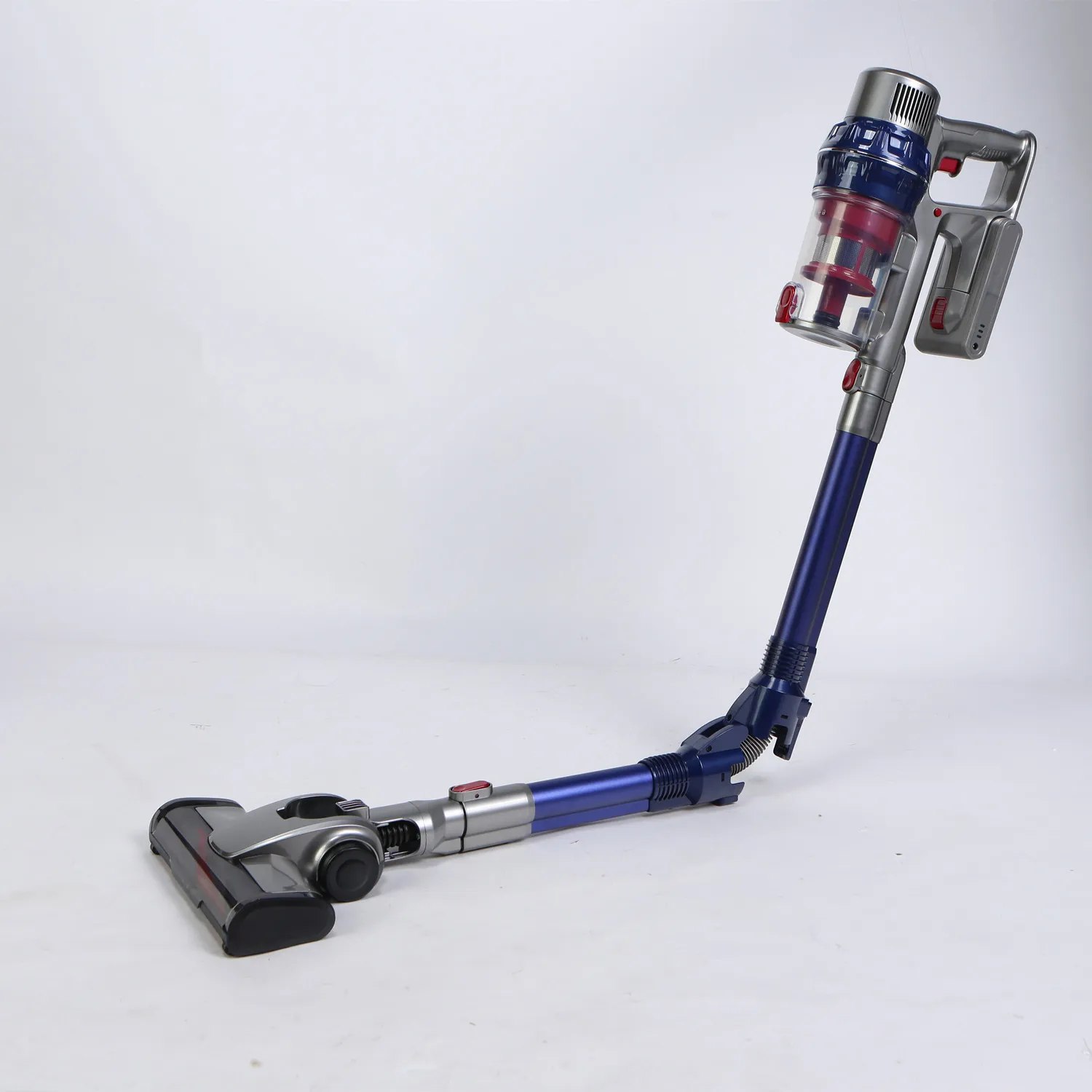 2 in 1 23KPA Foldable Tube Bagless Electric Vacuum Broom Cleaner Multi-functional Cordless Smart Broom with built-in Vacuum