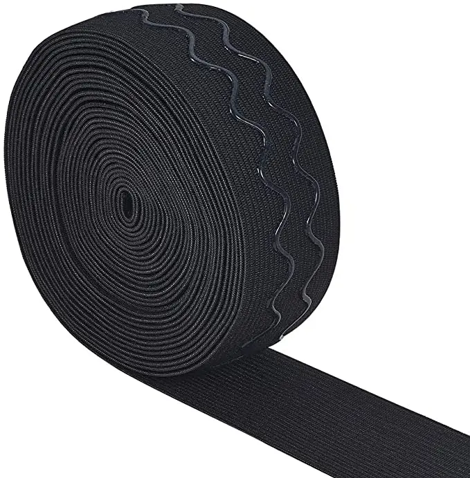 Eco friendly Cycling jersey sleeve Elastic tape Plain anti slip fabric silicone Gripper Power Band