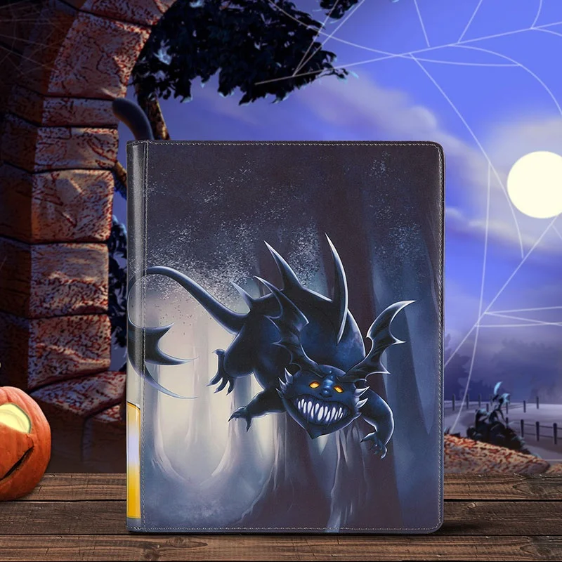 Популярный альбом для коллекционирования карт из искусственной кожи с УФ-печатью