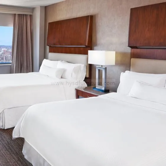 Profession Home Furniture Four Poster Canopy Bed Bedroom Hotel Furniture Solid Oak  Modern Design Antique Double King Queen Bed