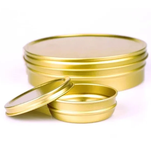 10g/20g/30g/50g/100g/125g/200g/250g/500g Factory direct Food grade metal box Gift packaging Tin can for caviar special food