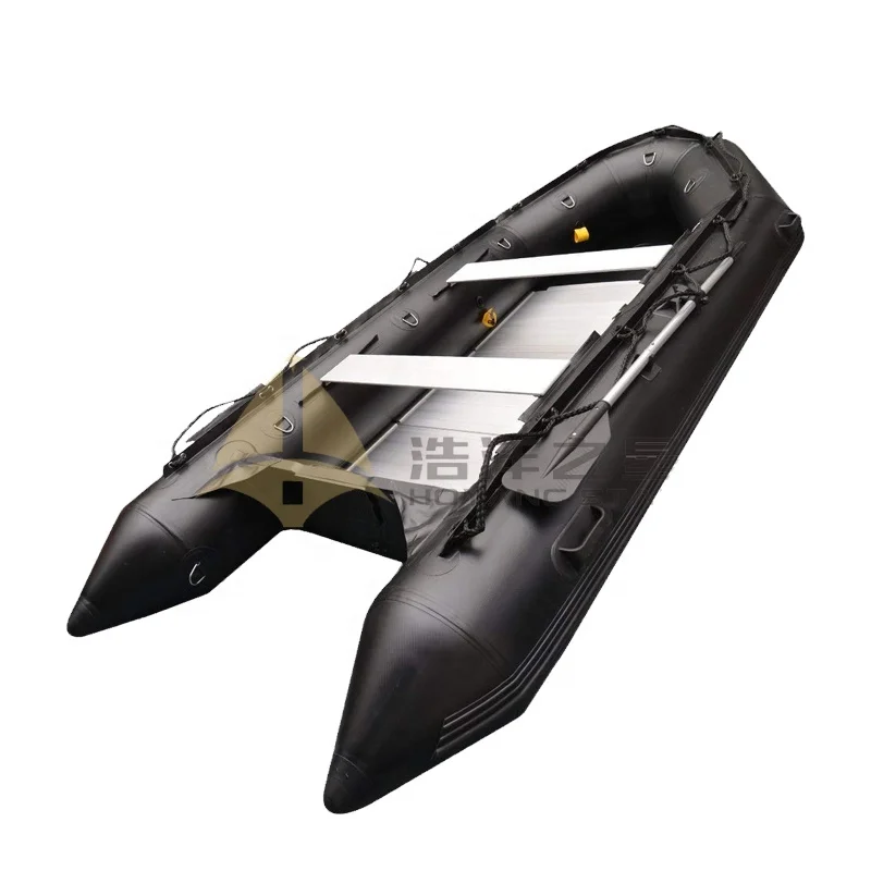 rescue boat Inflatable Boat with aluminum Floor