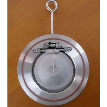 Single-plate Wafer Check Valve Water Industrial Series OEM TWS Standard Hydraulic 3 Years Check Valve Brass Nickel Plated ISO CE