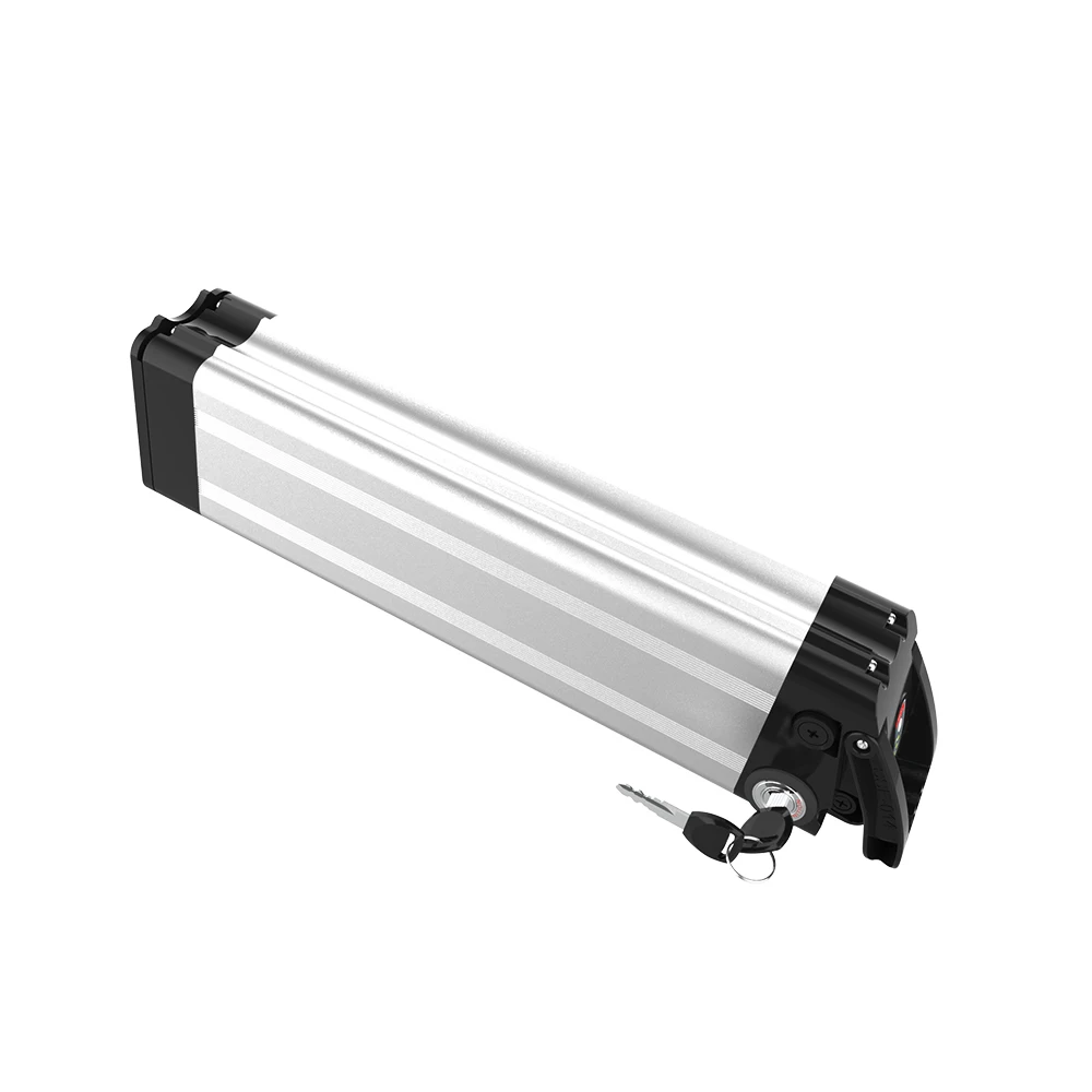 THLB Rechargeable Ebike Battery 36v 15ah Lithium Silver Fish