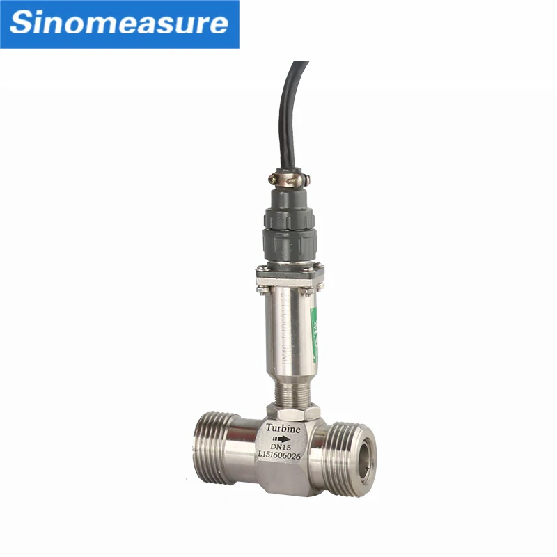 High Quality digital hydraulic oil flow meter turbine flow meter water