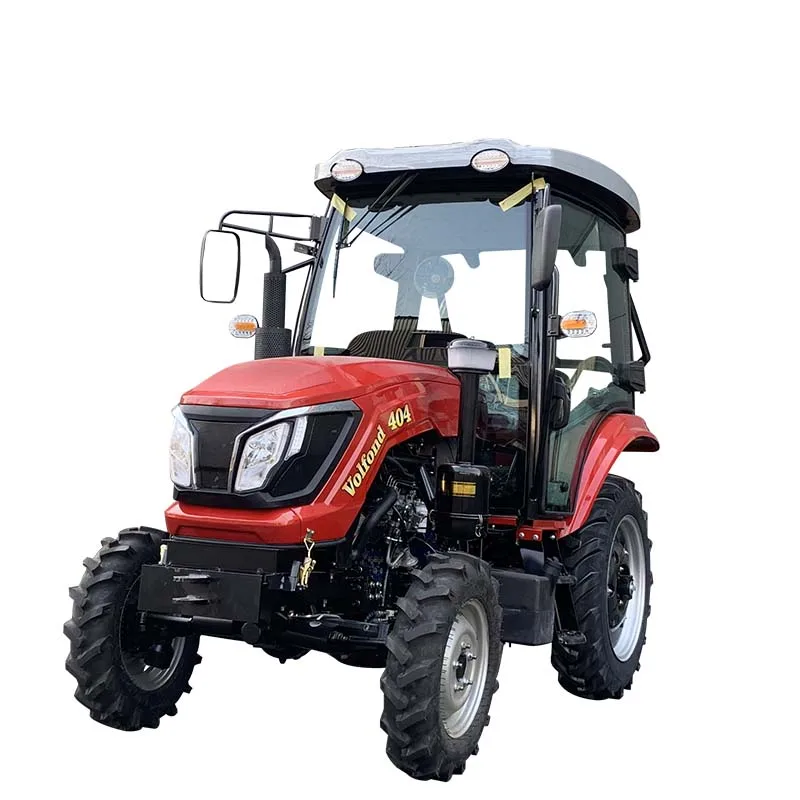 Agricultural 4 wheel trator small mini 4x4 40hp farming tractors made in China