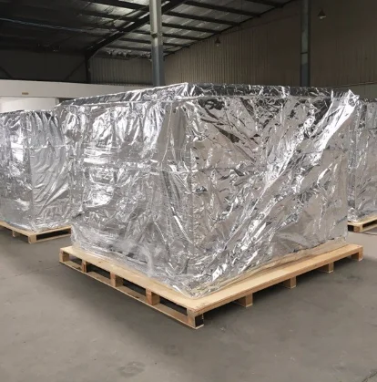 Custom Large Aluminum Foil Square Bottom Bag Medical Precision Equipment Thickened Vacuum Packaging Heat Insulation Materials