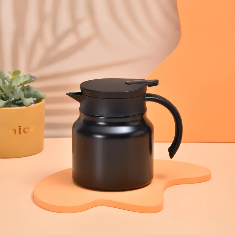 316 Stainless Steel 800ml 1000ml Large Capacity Household Insulated Kettle Tea Water Separation Coffee Pot