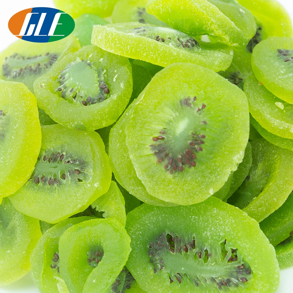 Заводская оптовая продажа HACCP ISO сертифицированные сухофрукты высокого качества сушеные ломтики киви консервированные