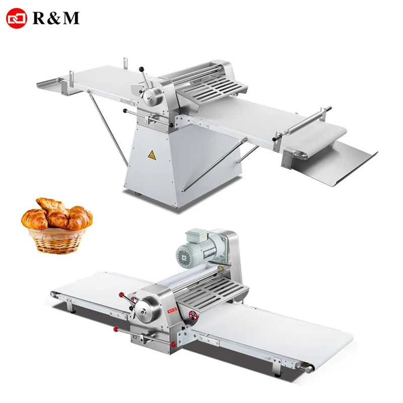 
RM Bread bakery dough pastry sheeter laminadora de masa roller,croissant automatic puff pastry dough sheeter machine price press 
