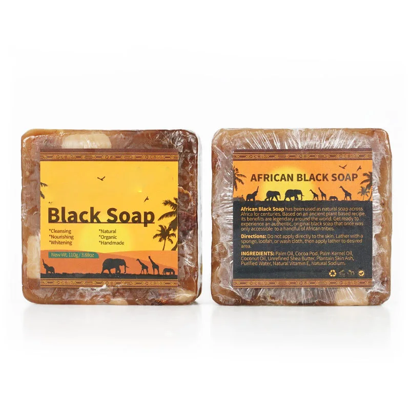 High quality custom private label custom weight african black soap