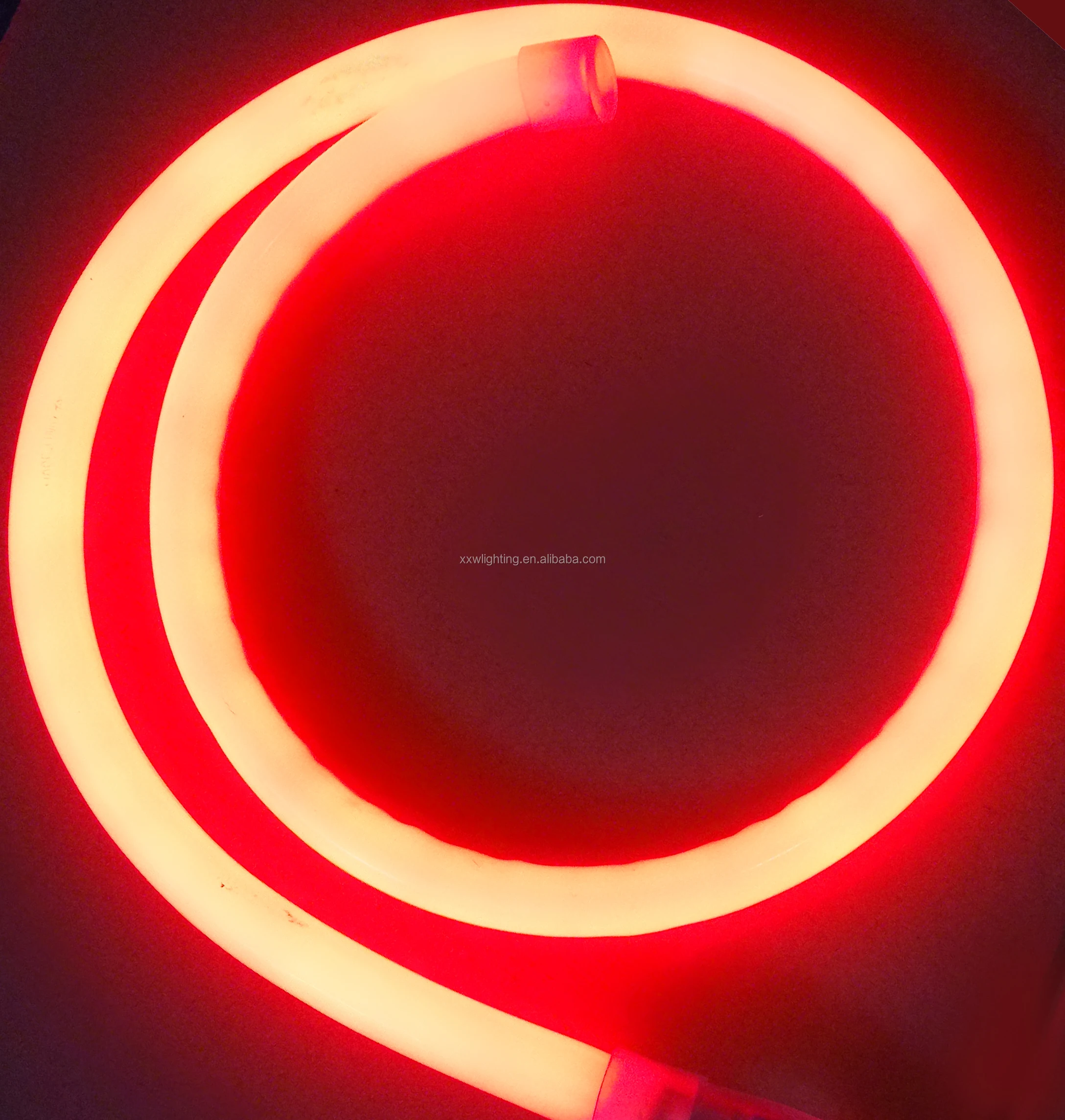 wholesale Dia16mm 360  270degree white pvc 220V led neon flex light rope
