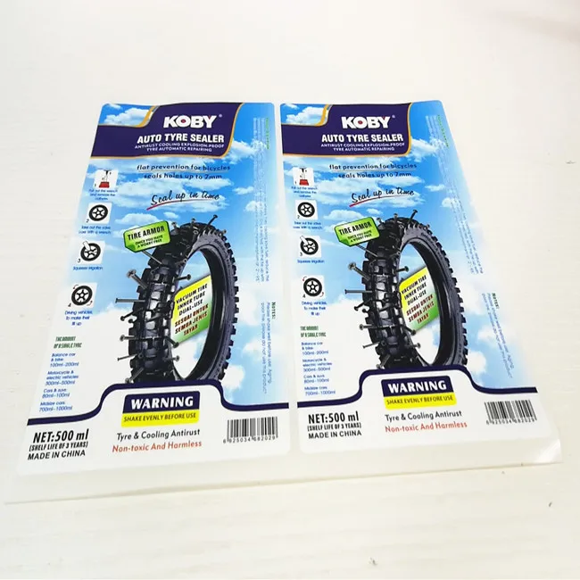 Custom Made Self-Adhesive Waterproof Logo Bottle Labels Vinyl Material Guangzhou Label Manufacturer