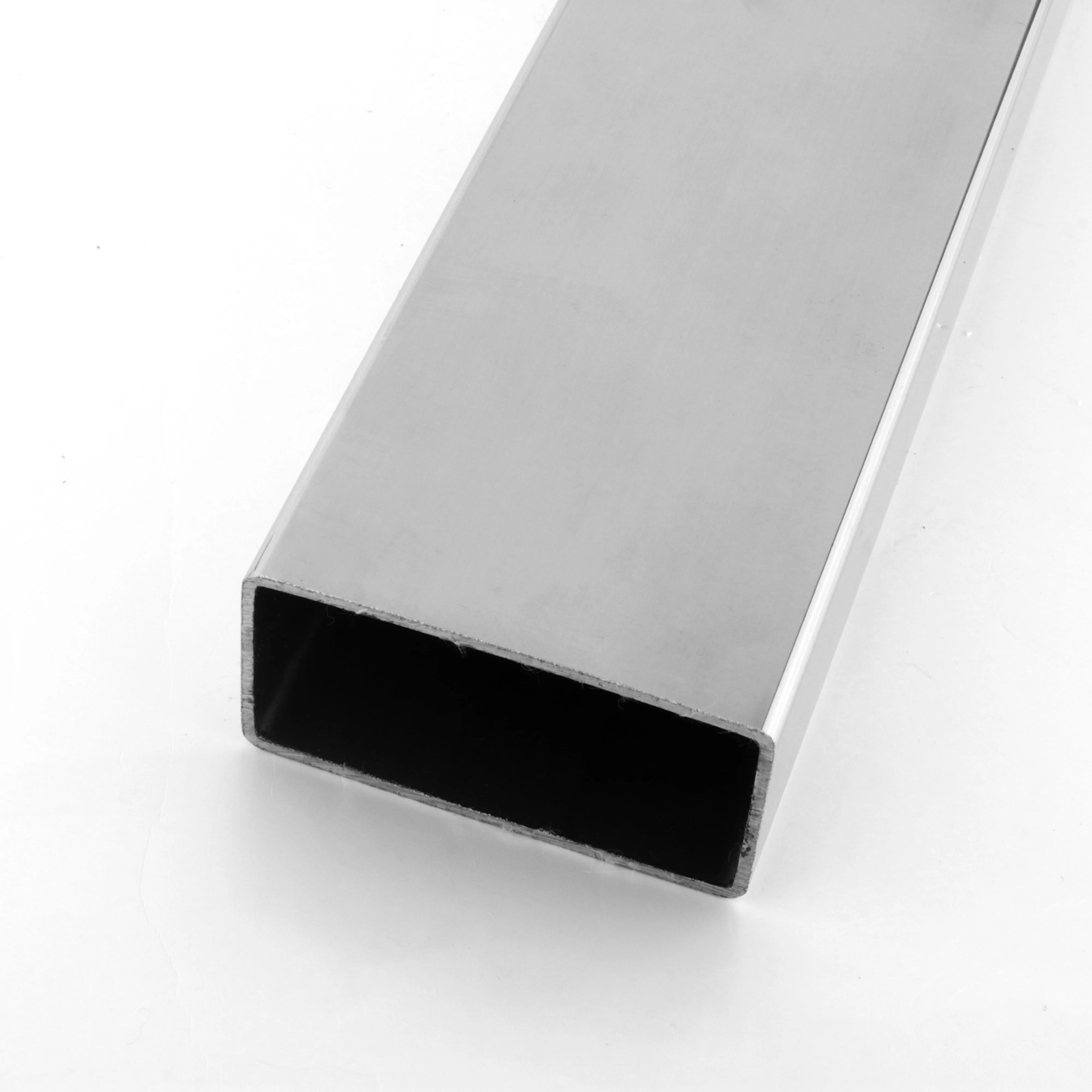 A554 Stainless Steel Tubes 201 Rectangular Pipe BA SS Rectangular Pipes Polished   Stainless Steel Tube