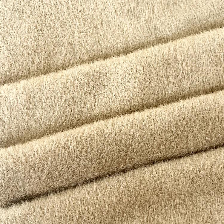 Wholesale wool fabric dress organic alpaca wool fabric woven fabric