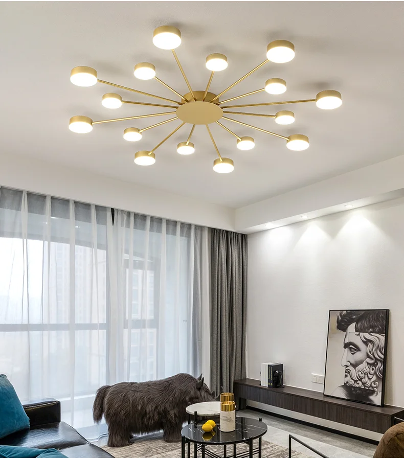 New Arrival LED Ceiling Lamp for living room Nordic  Home Deco Lamps Living Room Bedroom Led Ceiling Lights