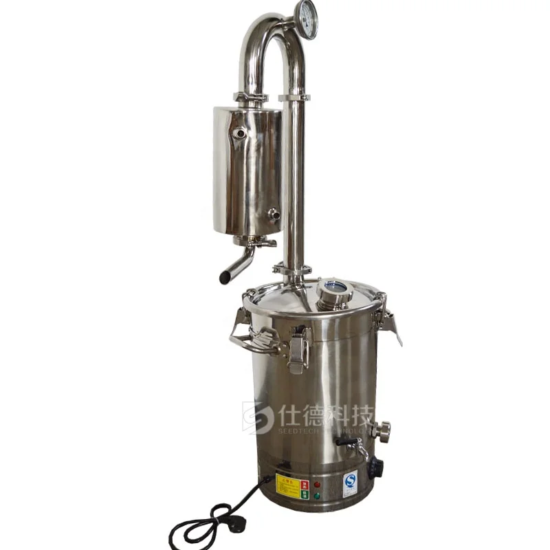 Hot Sale Lavender Distillation Equipment Essential Oil Stills Distiller Essential Oil Copper
