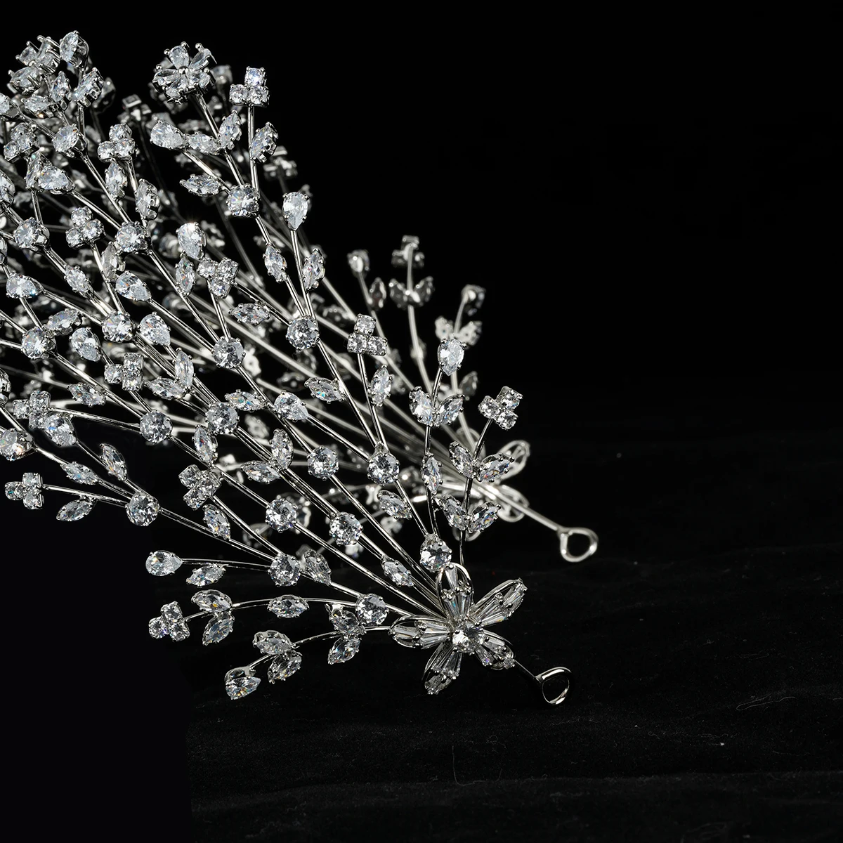 Хит продаж, свадебные головные уборы хорошего качества из фианита, свадебные аксессуары, тиара из фианита