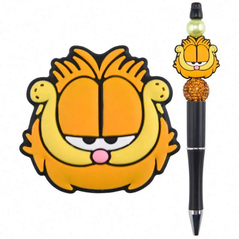 Wholesale Of New Materials silicone beaded lanyard tutorial ew kids Black charms Butterfly Kids Customizable Accessories