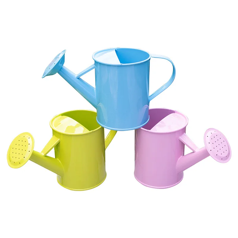 Garden Water, Cans Galvanized Metal Watering Can with Anti-rust Powder Coating For Indoor and outdoor Kids Planting/