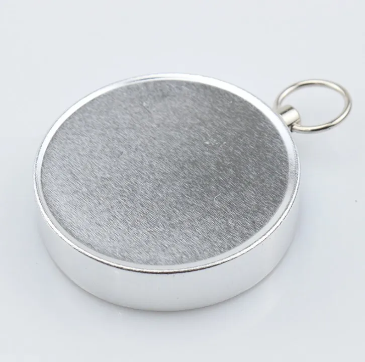 Portable Aluminum Lightweight Emergency Compass Outdoor Survival Compass Tool G44-2 Navigation Wild Tool Black