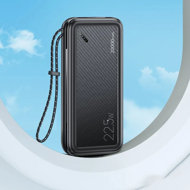 USAMS Strap Design PD QC power bank 20000mah portable battery 22.5W pd power bank