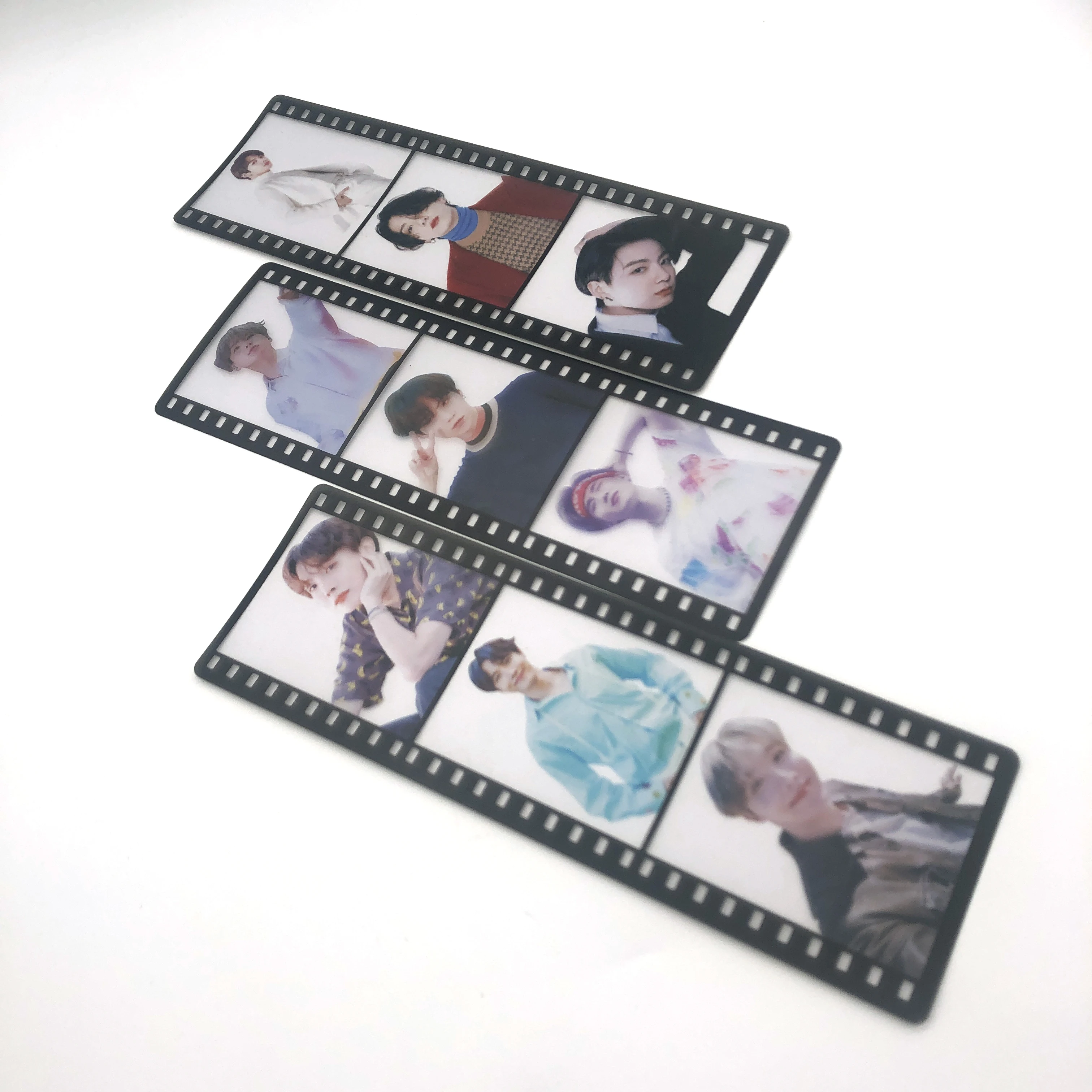 2022 Hot Wholesale Custom Printing Transparent Picture PVC Business  Plastic Photo Cards