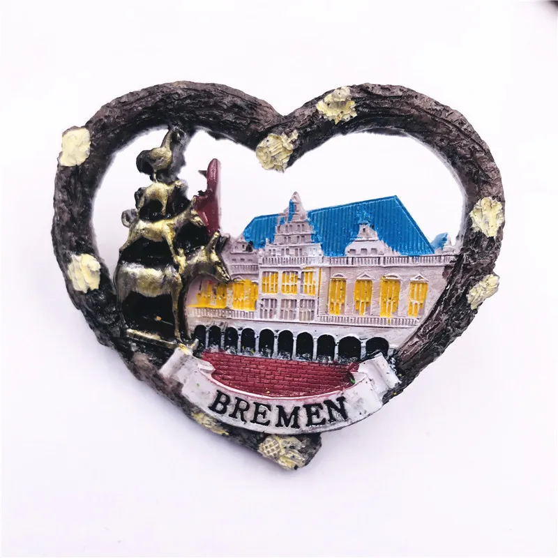 Germany Spain Denmark USA Austria Canada Italy Australia Norway Resin Magnetic Refrigerator Imanes-Promotional Fridge Magnets