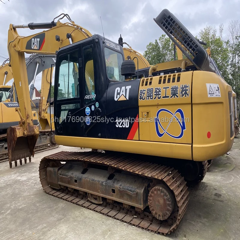 Горячая Распродажа б/у экскаватор Cat 323D для продажи гусеничный с высокой мощностью копания