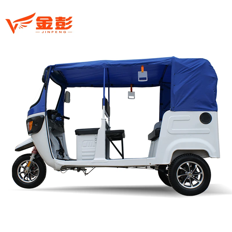JINPENG Горячая продажа 3000w 60v Электрический Пассажирский Трицикл и авто е рикша цена в Азии