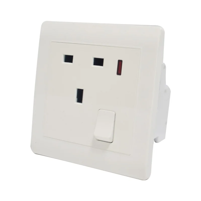 13A Smart Double 2 Way Gang 220V 240V Multi Wall Socket Outlet With USB