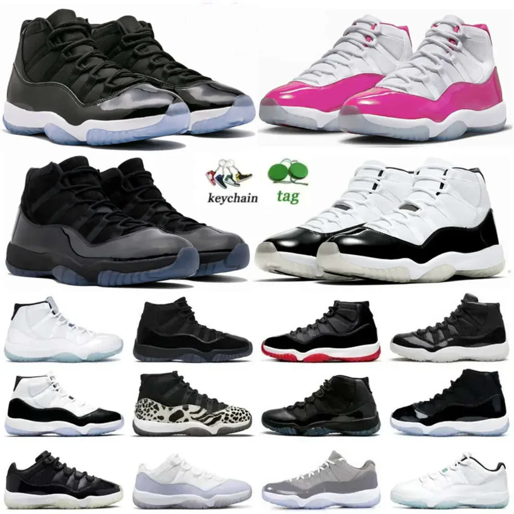 Basketball Shoes men women 11S Cherry Gratitude Cool Cement Grey Concord Gamma  Space Jam Anniversary Trainers Sports Sneakers