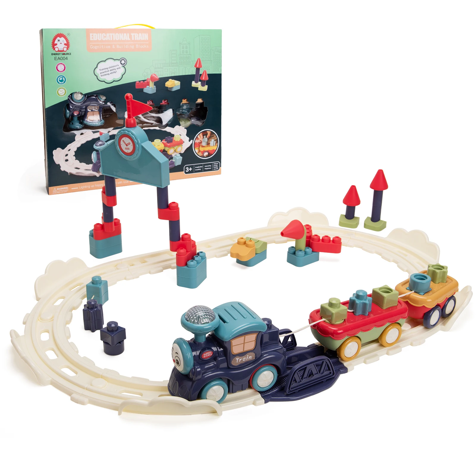 
Amazon Top Selling Wooden Track Train Set Toy Railway Puzzles educational Toys Track Toy 