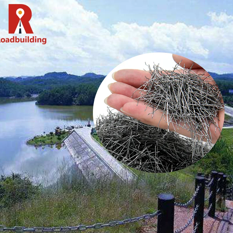 Density Reinforcing Steel Rebar Stainless Steel Fibers Rpc Fiber