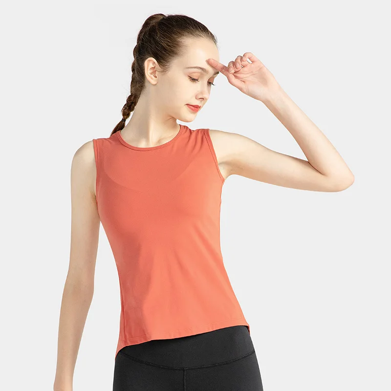 Women Basic Gym Yoga Fitness Sport Wear Women Breathable Lightweight Yoga Tank Top