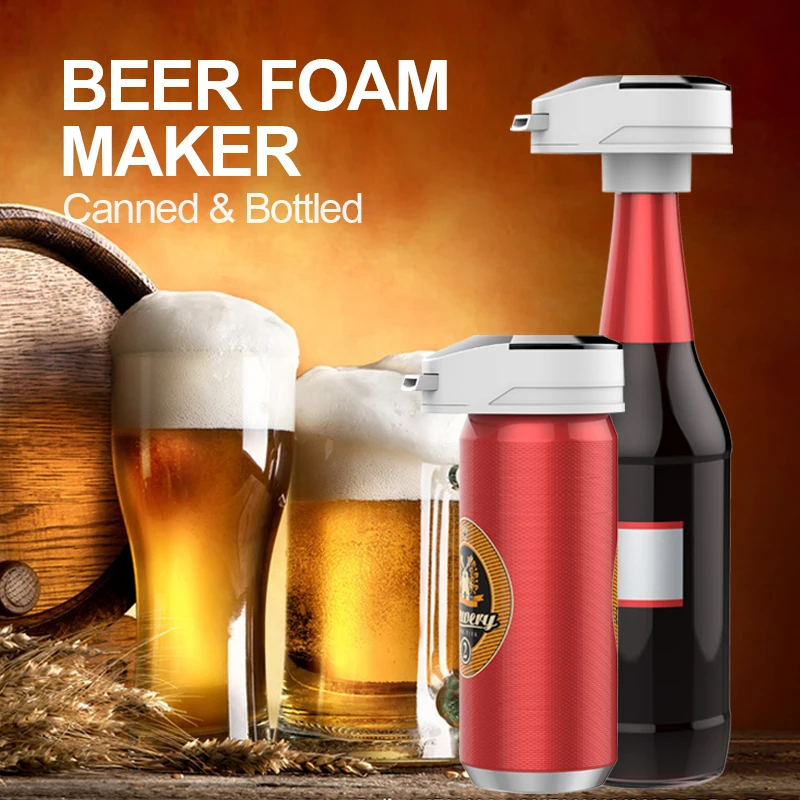 Bar Accessories Automatic and Electric Portable Beer Dispenser Draft Beer Tap Dispensing Equipment for All Beer Cans
